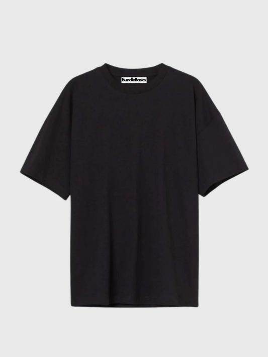 Oversized Black Tee (Bundle of 3 T-Shirts)