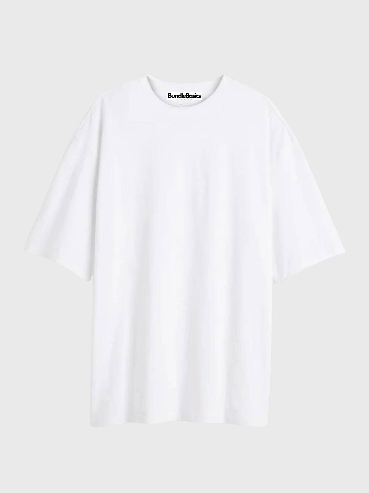 Oversized White Tee (Bundle of 3 T-Shirts)