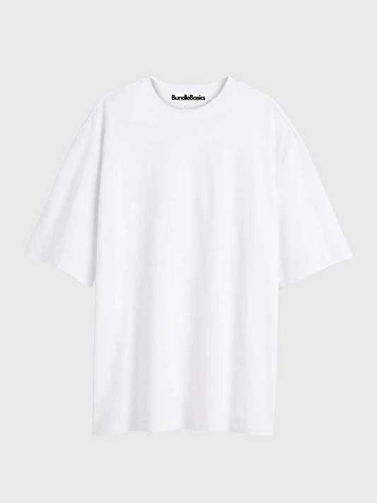 Oversized White Tee (Bundle of 3 T-Shirts)