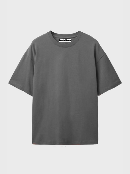 Oversized Grey Tee (Bundle of 3 T-Shirts)