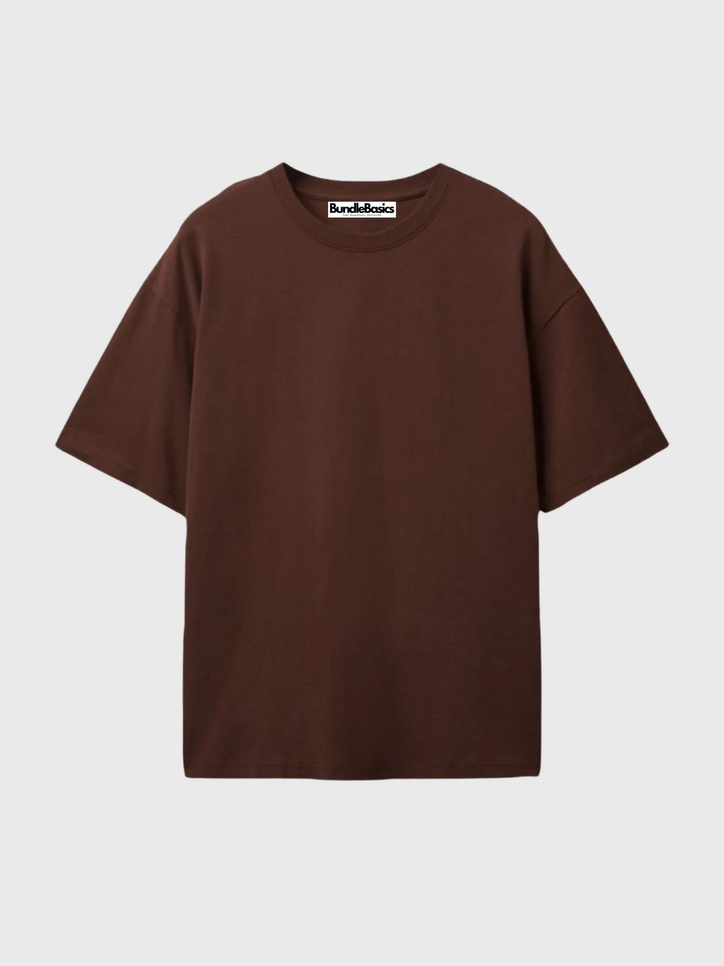 Oversized Burgundy Tee (Bundle of 3 T-Shirts)