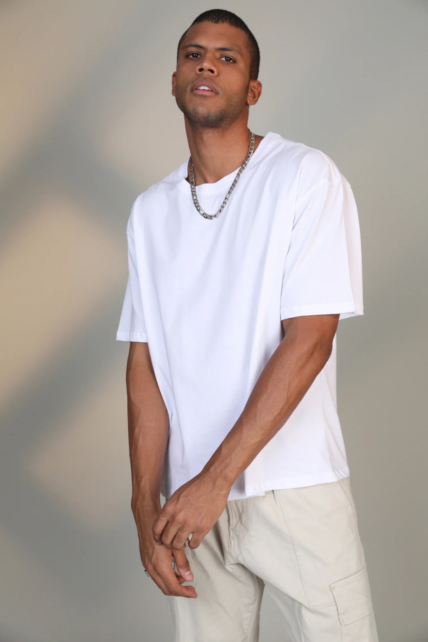 Oversized White Tee (Bundle of 3 T-Shirts)